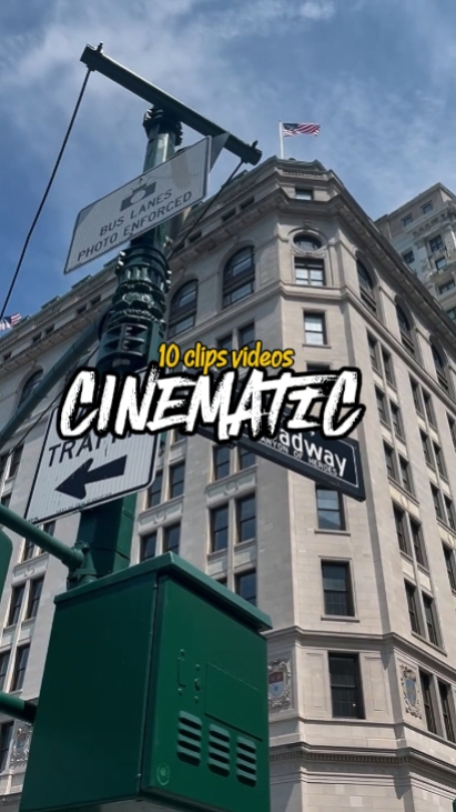 10 videos cinematic 