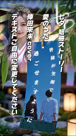 七夕 願い事1クリップ