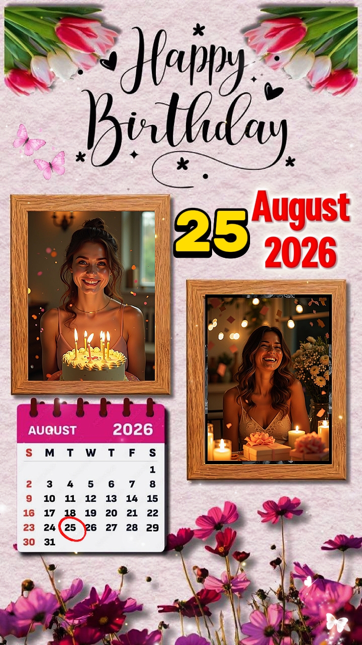 HBD 25 de agosto de 2026