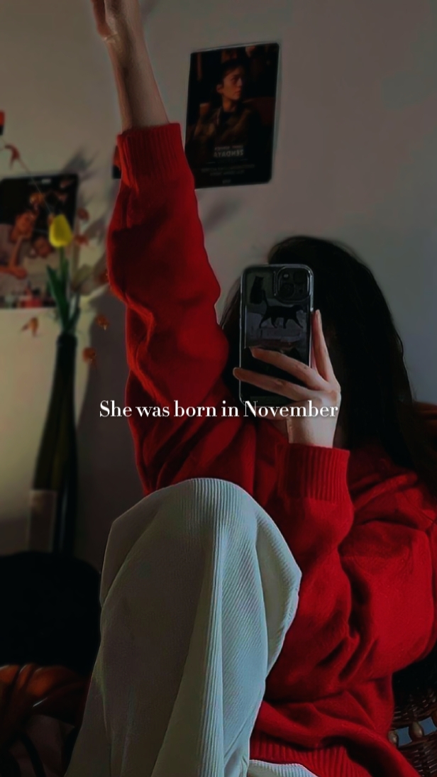 Elle est née en novembre