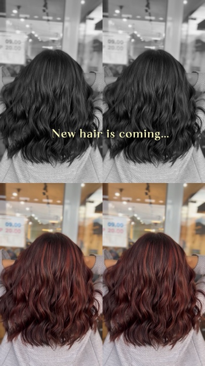 New hair…