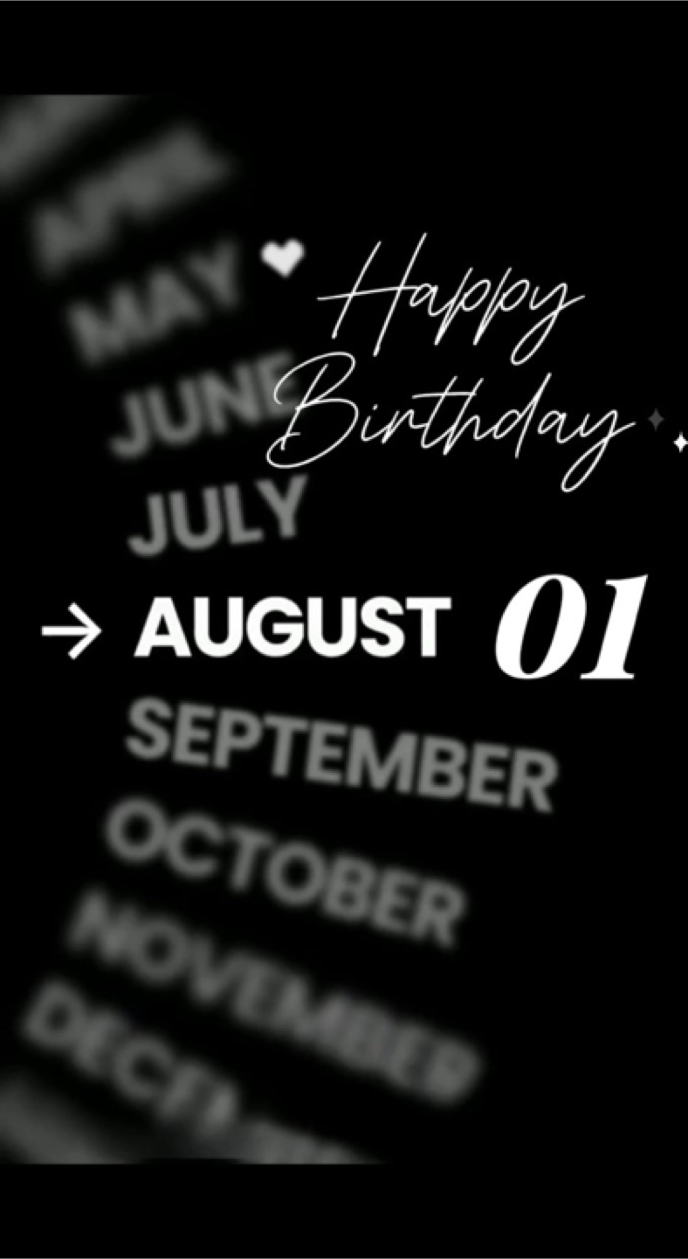 ULANG TAHUN 01 AGUSTUS