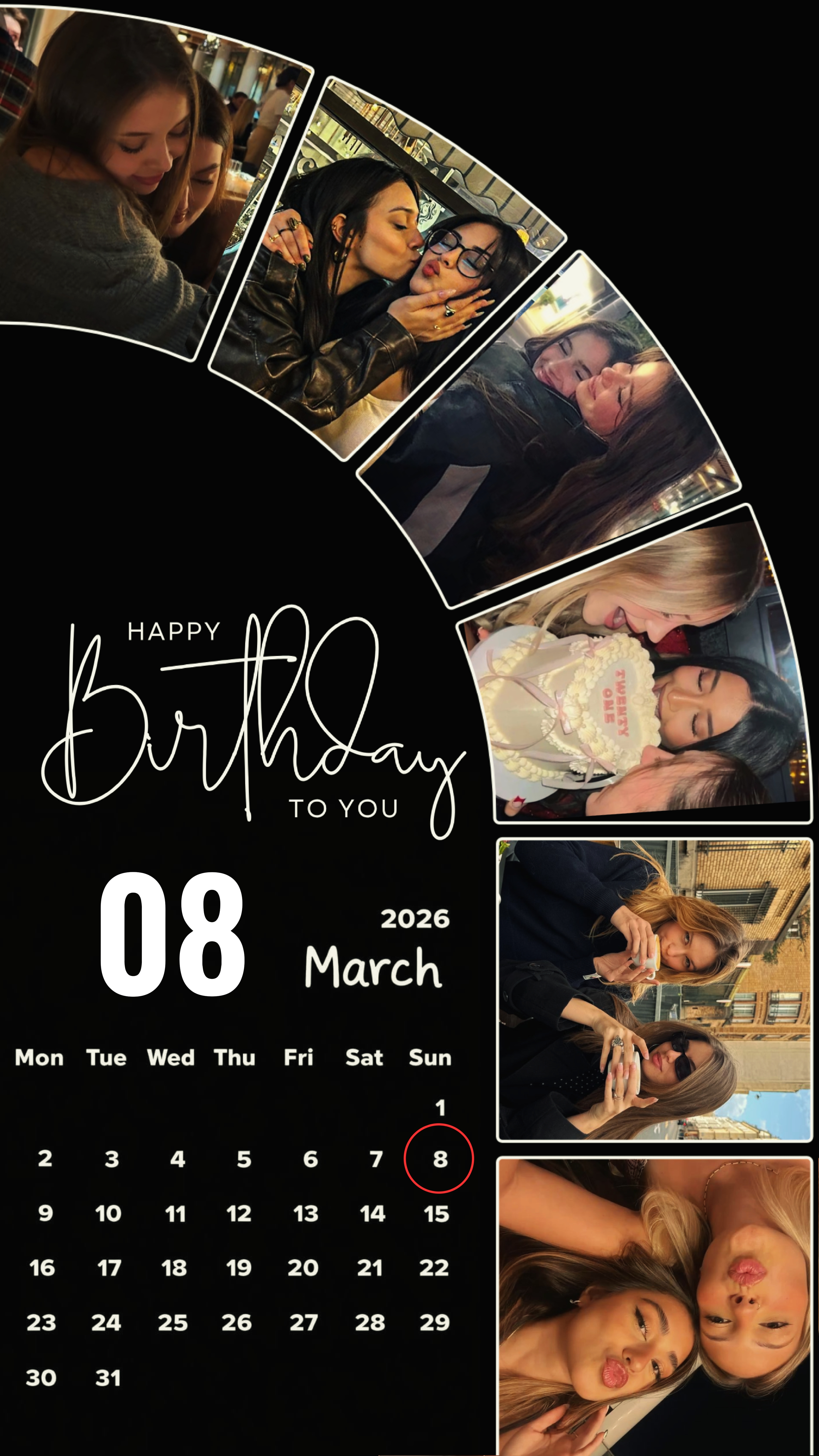 HBD 08 MART 2026