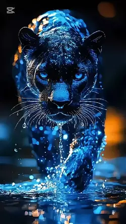 Blue puma ai 4k