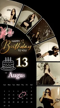 HBD 13 AUGUST