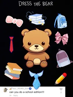 Dress the π» bear