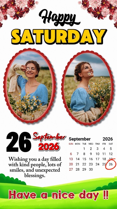 Sabtu 26 Sep 2026