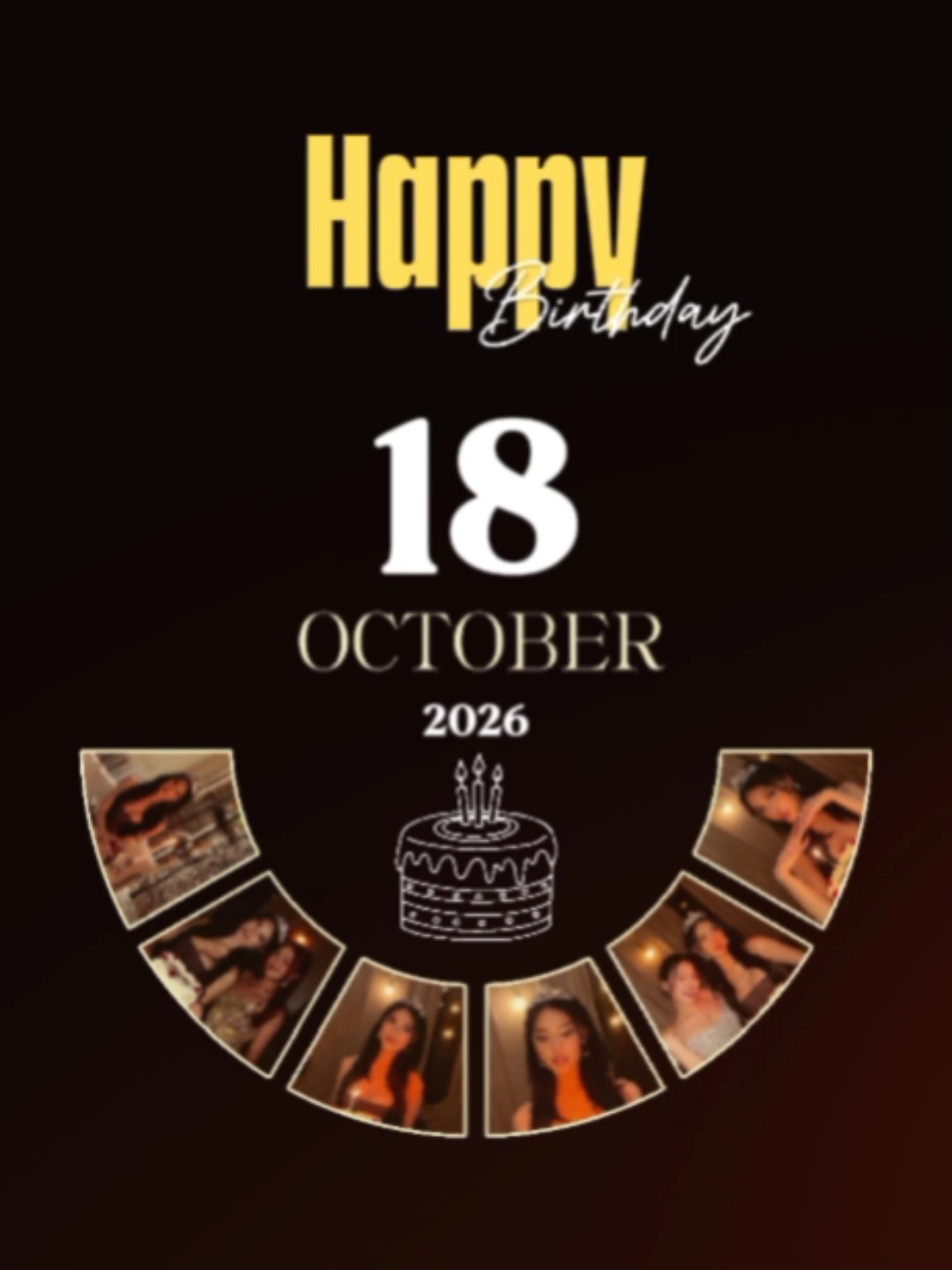 Selamat ulang tahun 18 Oktober