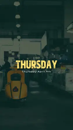 Thursday April 9