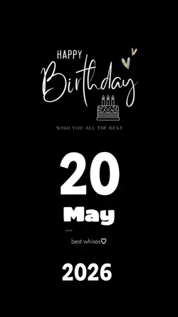 hbd 20 may 2026 