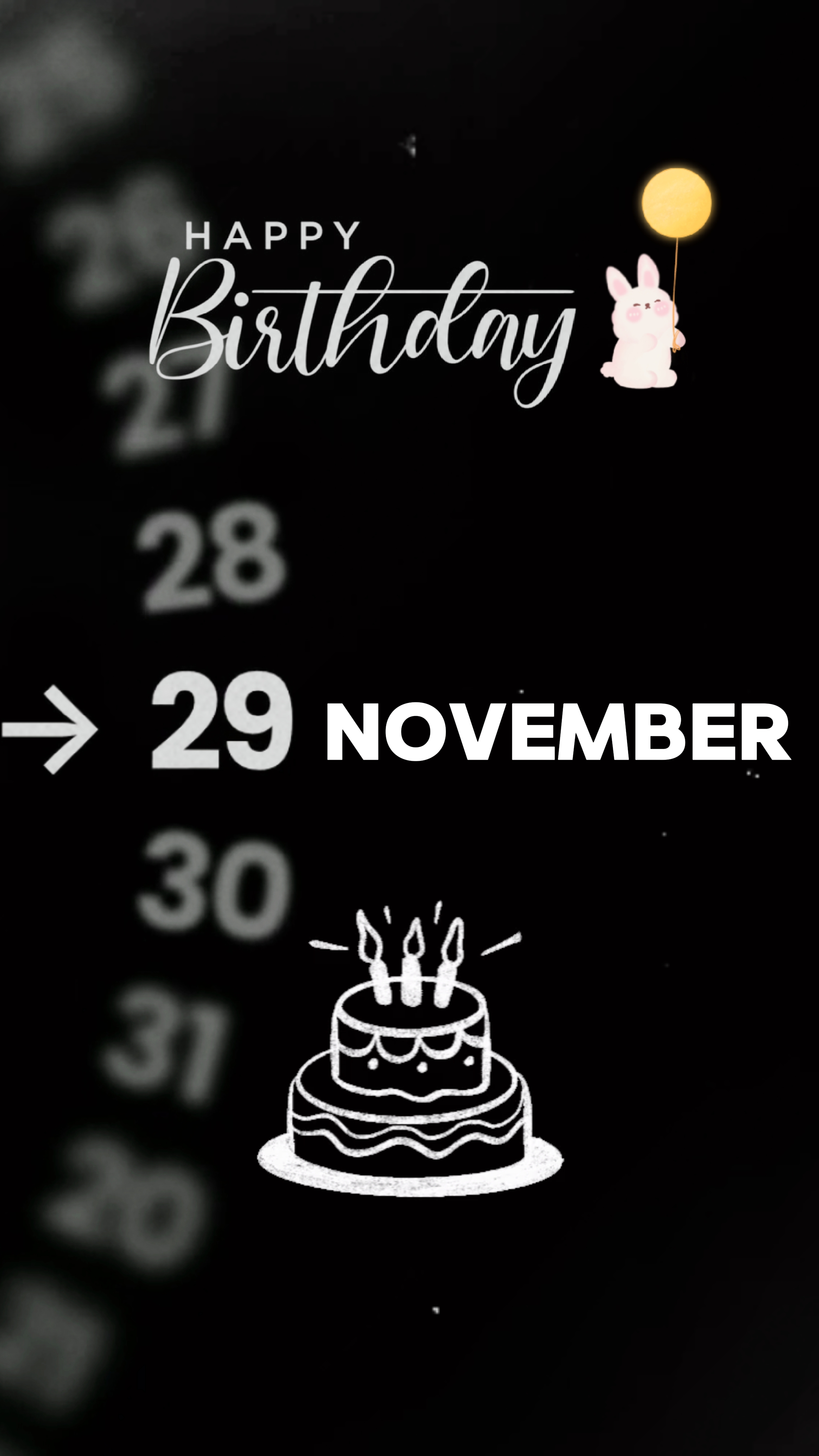 Hbd 29 November