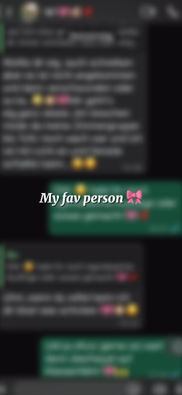 Meine Lieblingsperson🎀