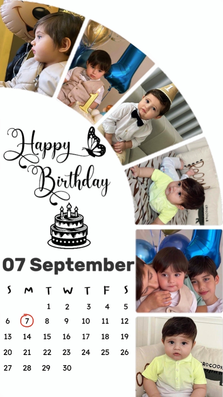 Hbd son 07sept
