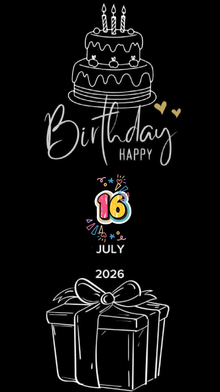 Birthday baby July