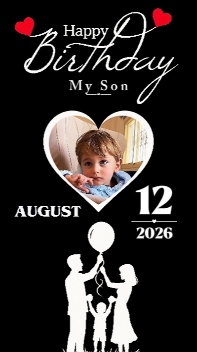 B'DAY SON 12 AUGUST