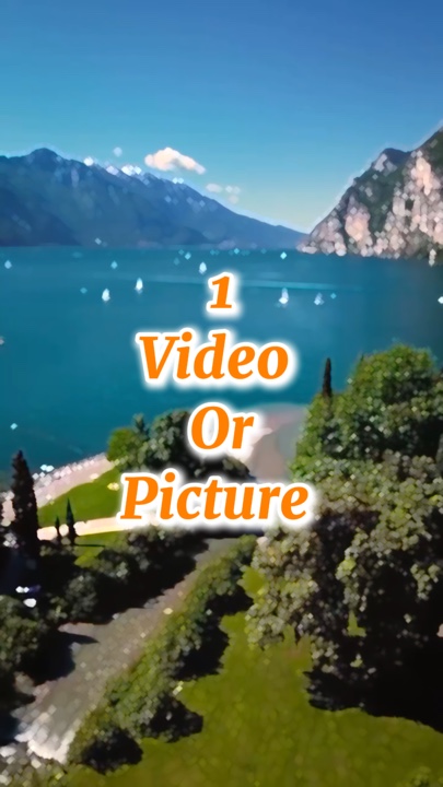 1 video or picture 
