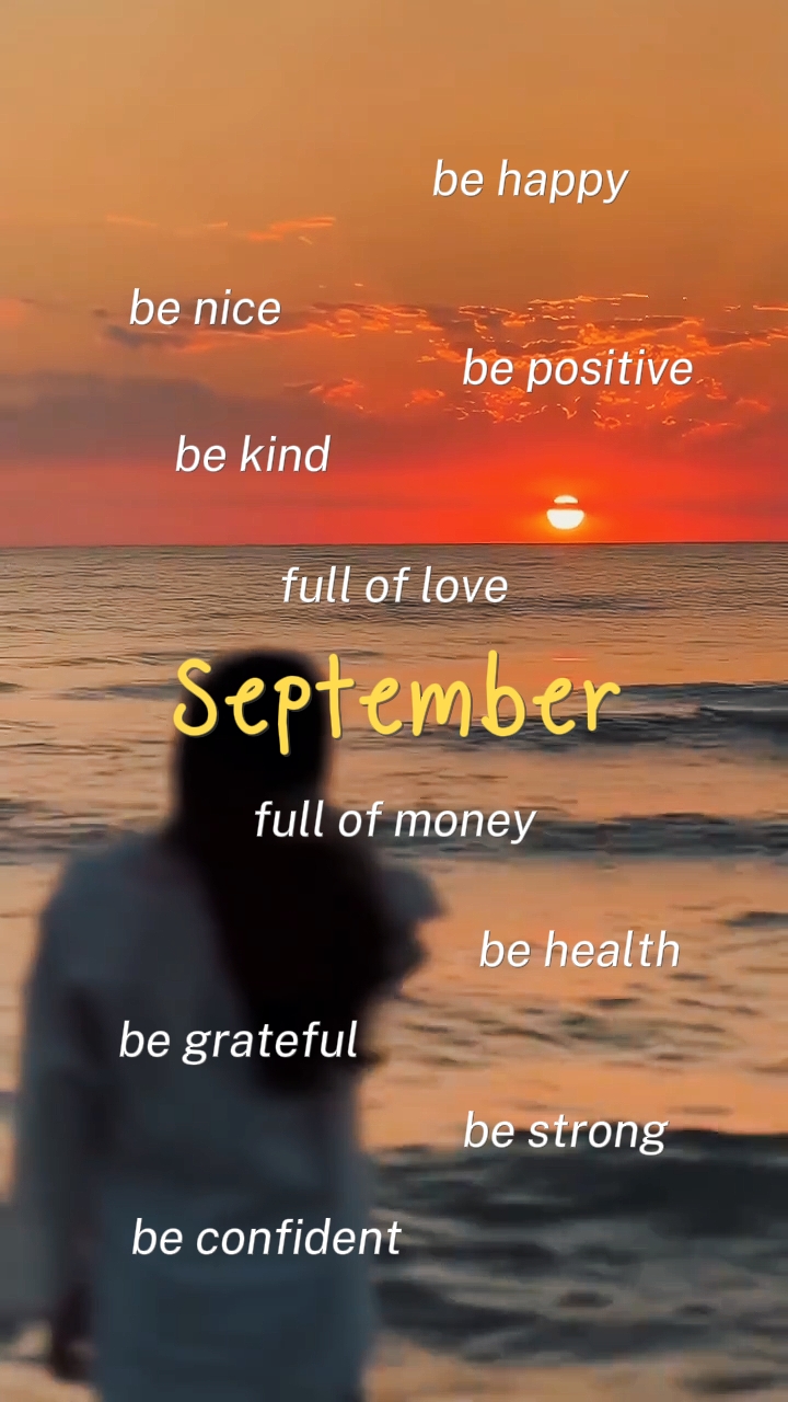 BIENVENUE EN SEPTEMBRE 