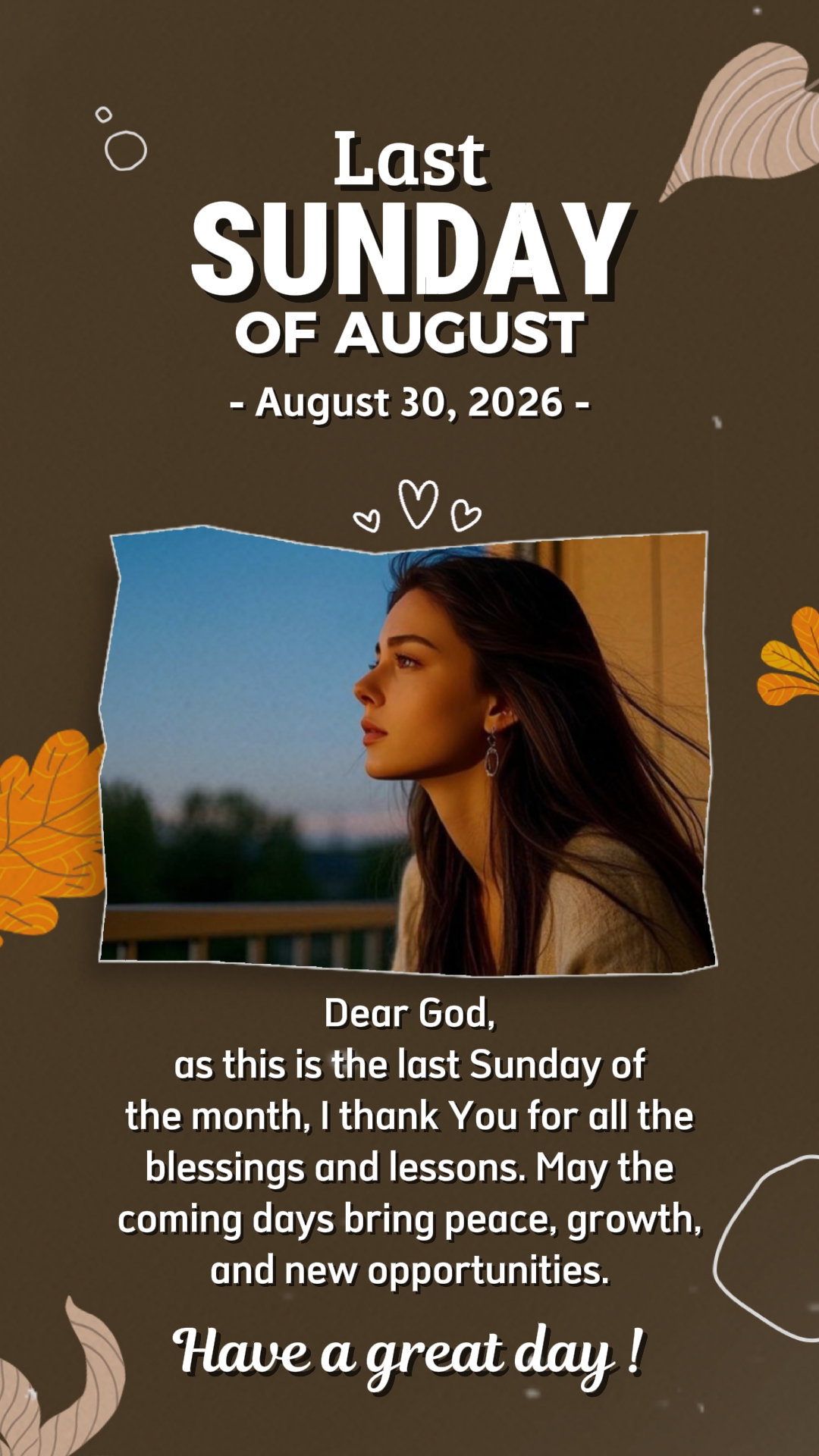Minggu, 30 Agustus