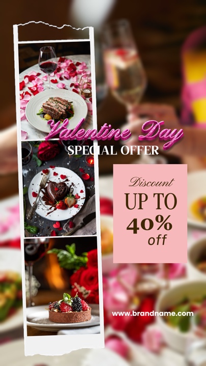 Menú de San Valentín