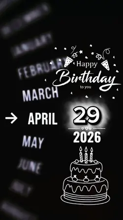 Birthday 28 april
