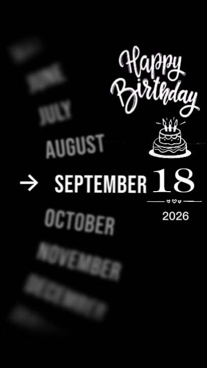 BDAY BROTHER 18 SEP
