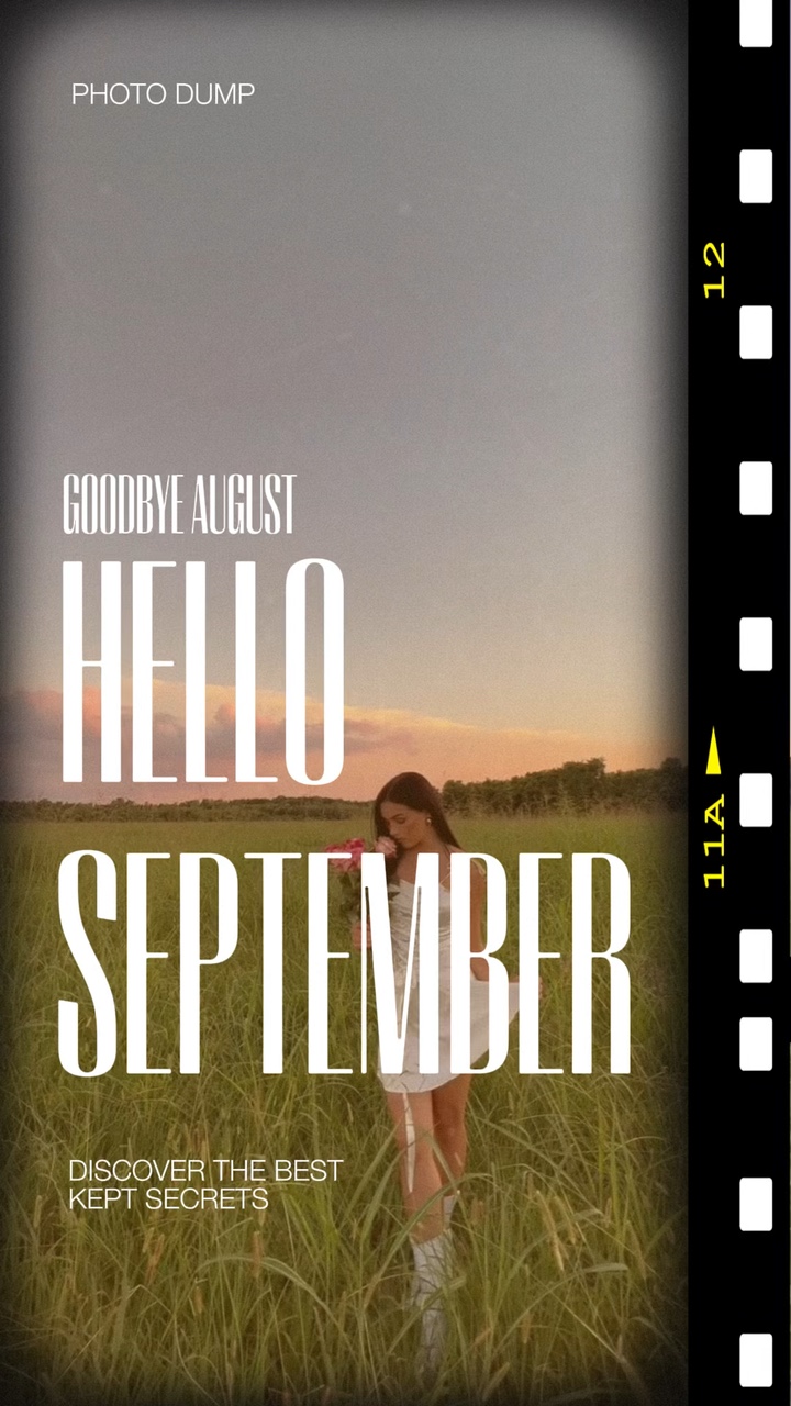 Bonjour septembre 