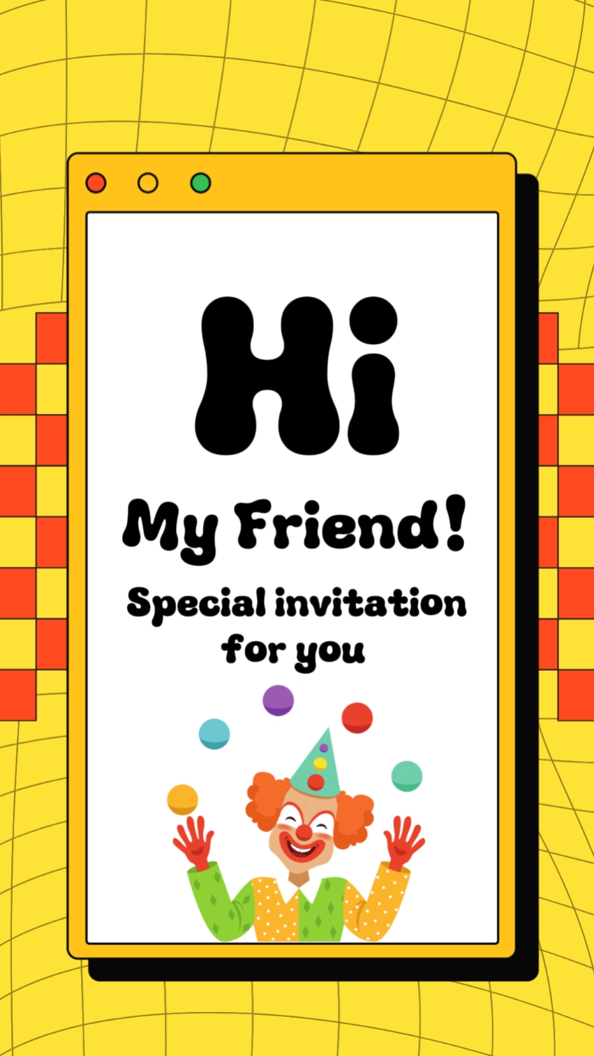 BIRTHDAY INVITATION 