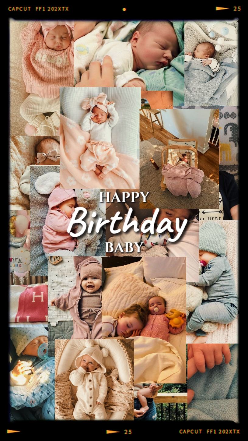 Feliz cumpleaños bebé
