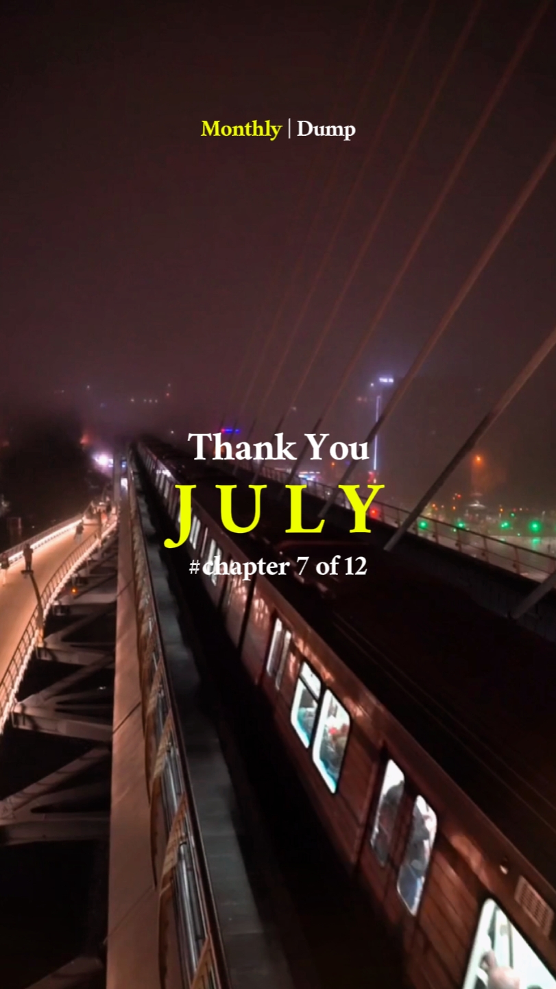 Thank you july
