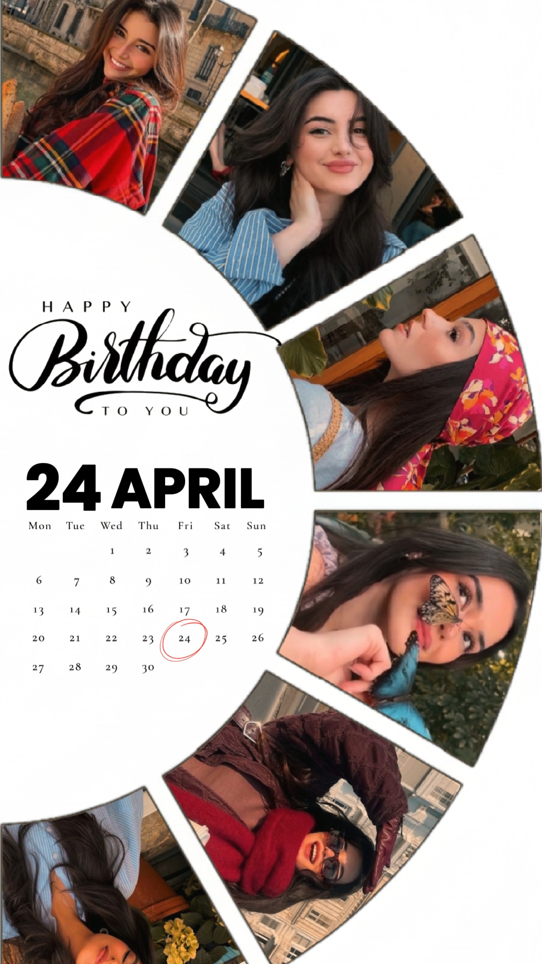 ANNIVERSAIRE 24 AVRIL 