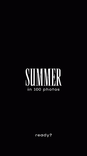 Verano en 100 fotos