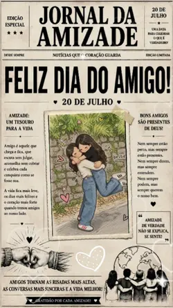 dia do amigo