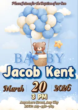 Baptism Invitation