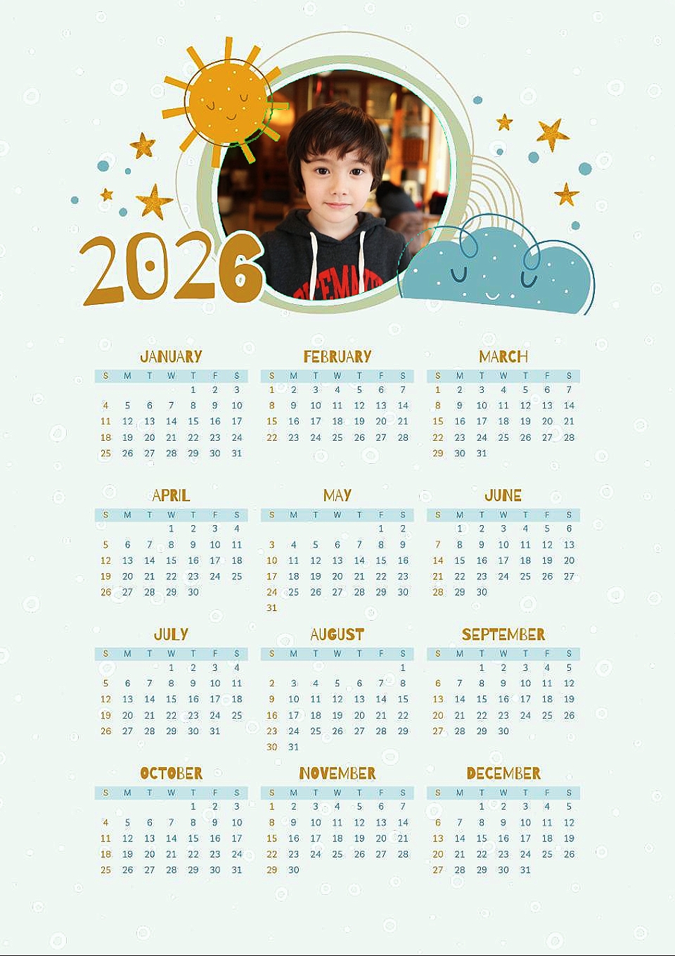 Calendario 2026