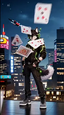 Donghua card Furry