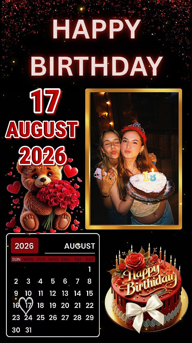 HBD 17 août 2026