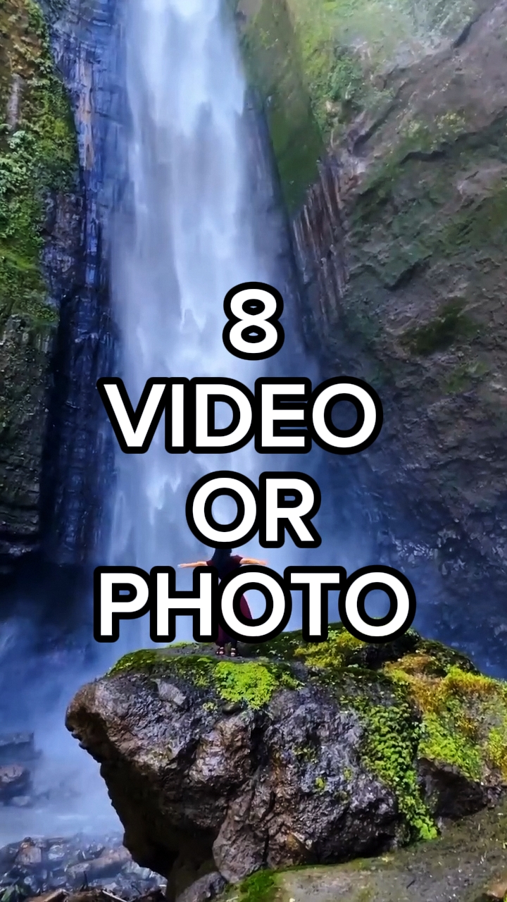 8 video or photo 
