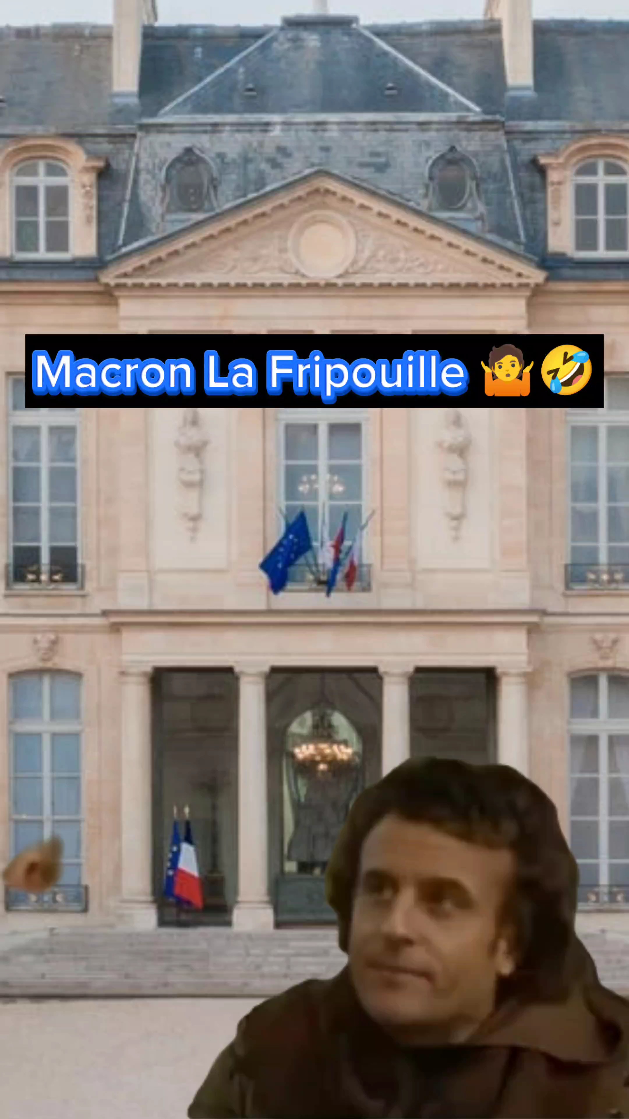 Macron La Fripouille