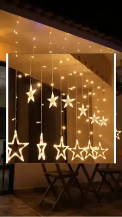 ￼Cortina de Luzes Na