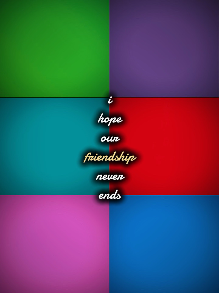 La amistad nunca termina