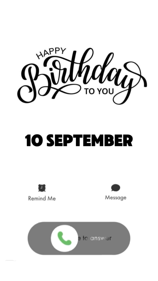 10 sept birthday 