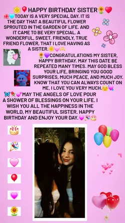 birthday sister