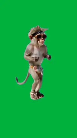 Chango bailando 