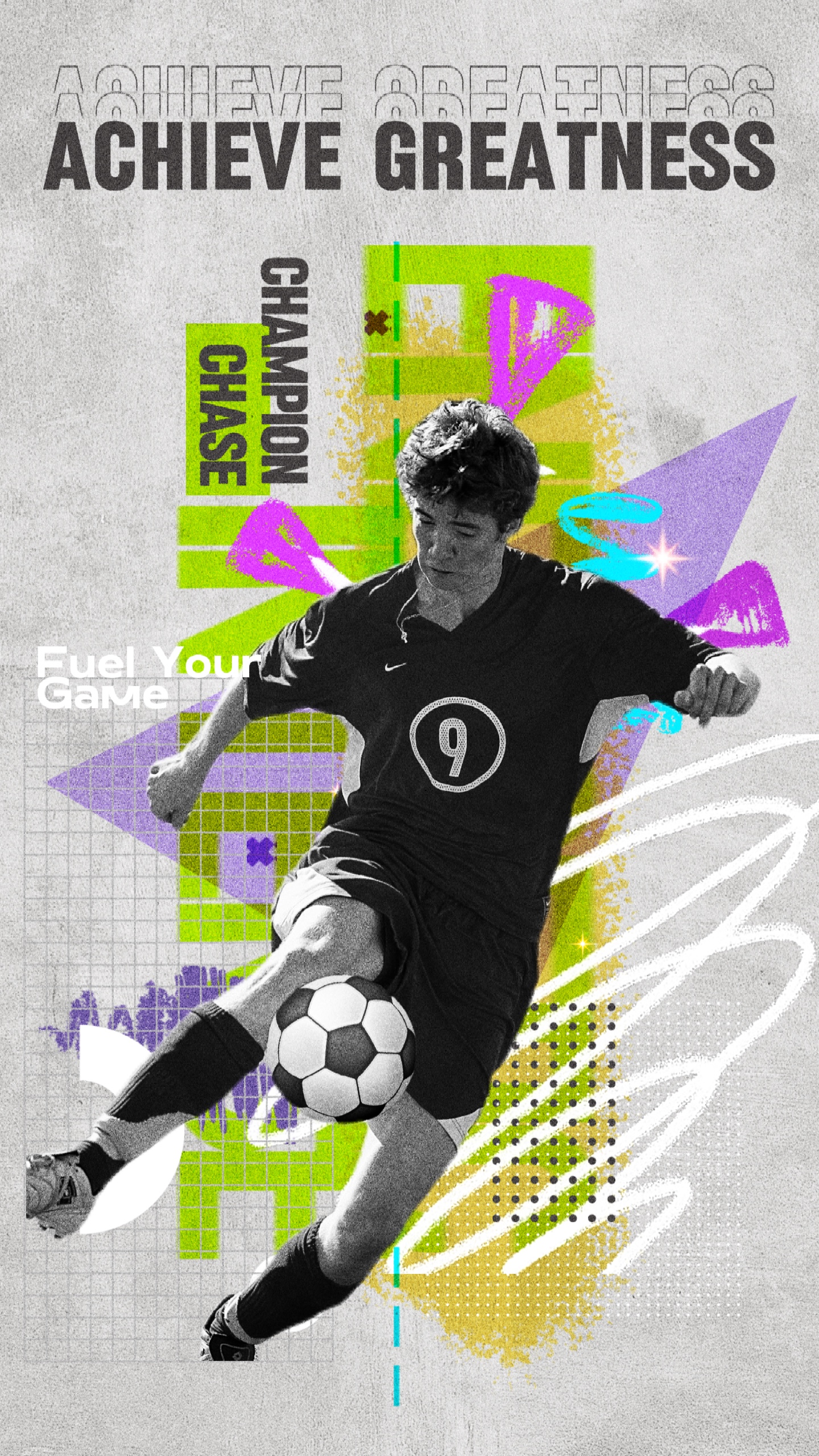 Soccer Theme Sports Industry Templates Promotion