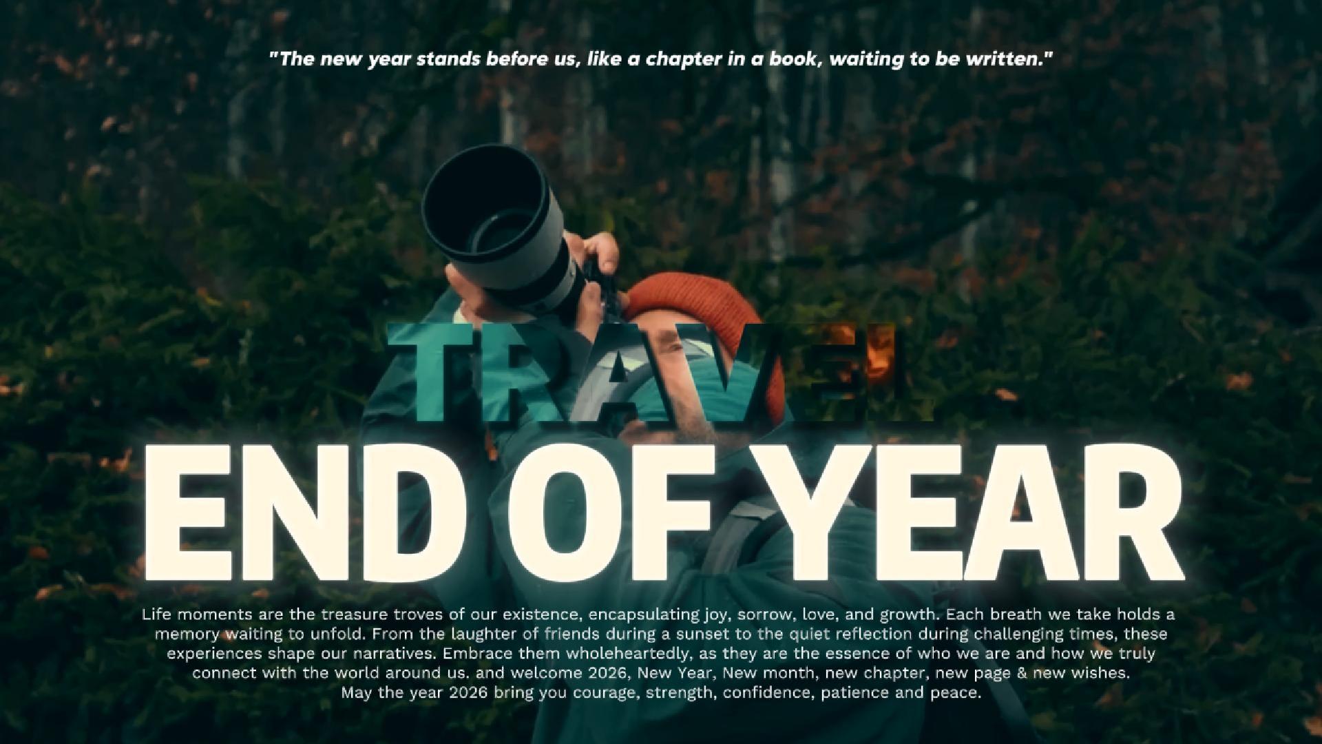 End Of Year Travel