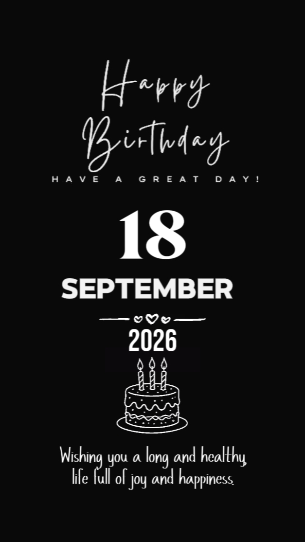 Aniversário de 18 de setembro