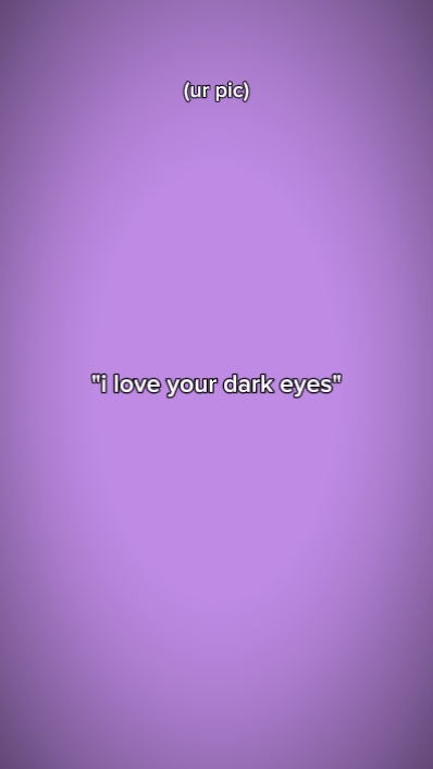 Dunkle Augen