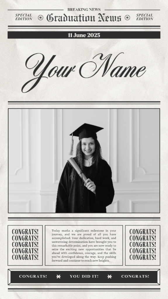 FELIZ GRADUACIÓN
