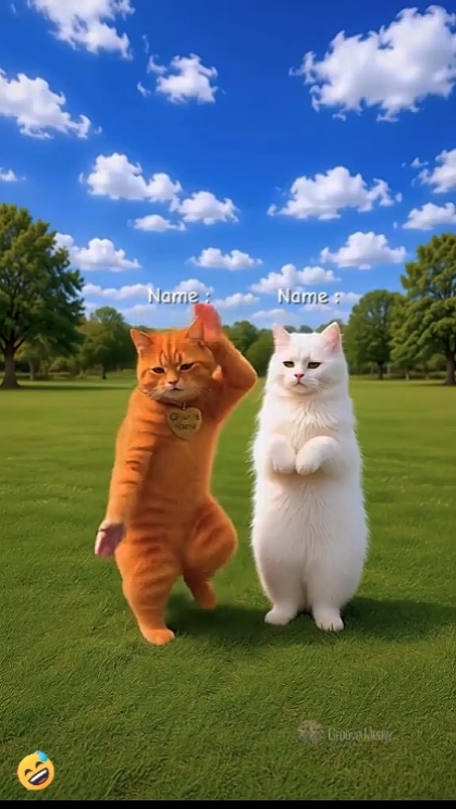 Kucing Menari Lucu