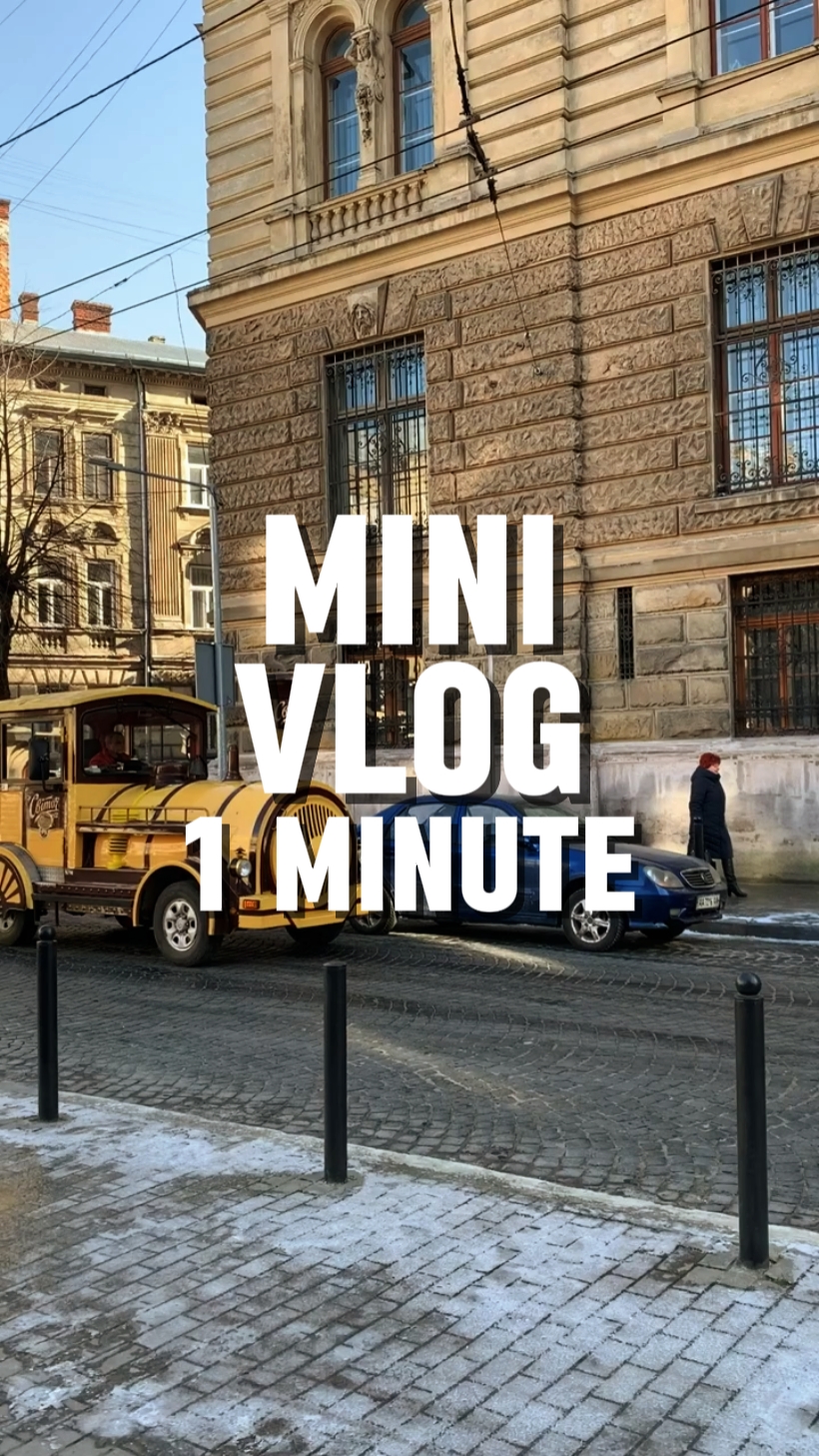Vlog de 1 minuto 